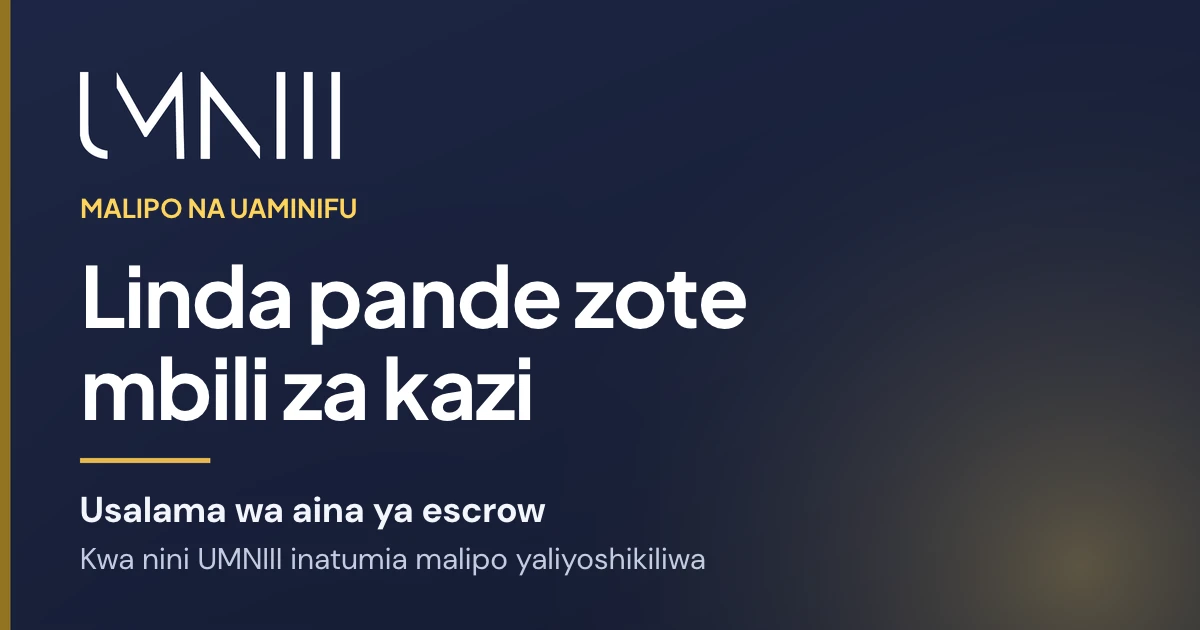 Kadi yenye chapa ya UMNIII ya makala kuhusu malipo yanayoshikiliwa na ulinzi wa kazi kwenye soko la UMNIII