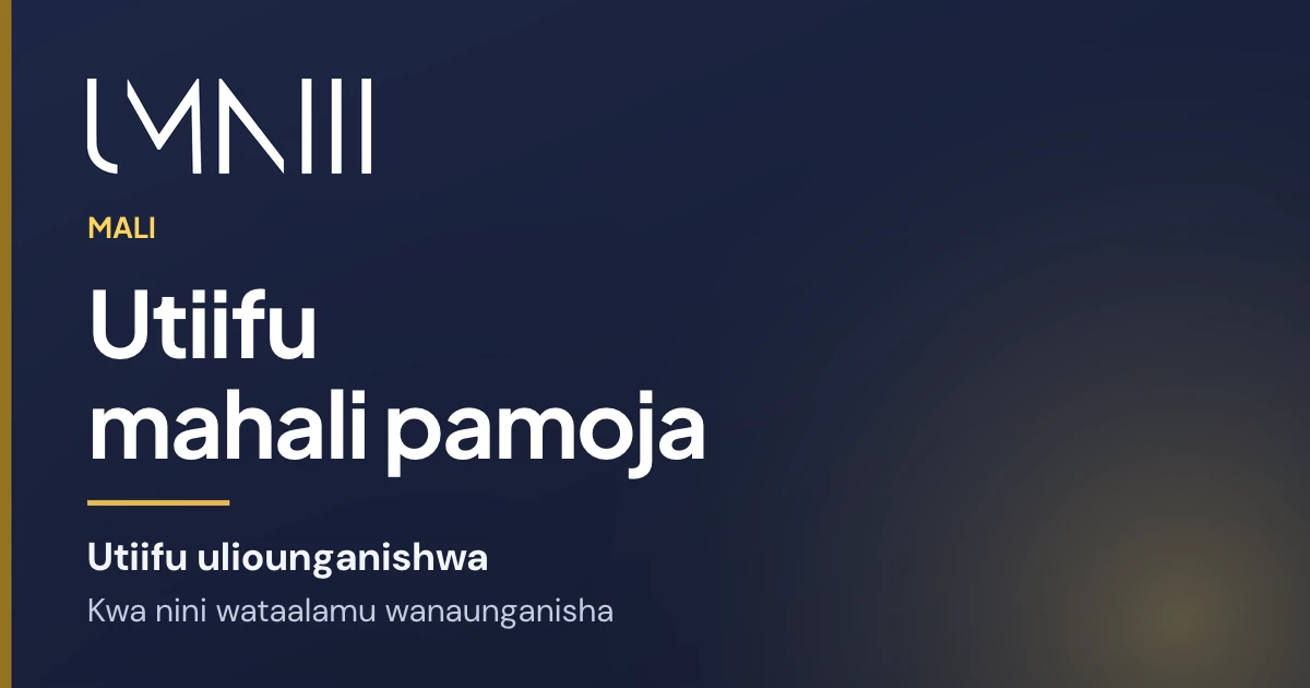 Kadi yenye chapa ya UMNIII ya makala kuhusu wataalamu wa mali wanaohamia majukwaa ya utiifu yaliyounganishwa